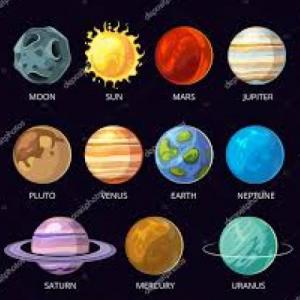Imagen de portada del videojuego educativo: descubre los planetas, de la temática Astronomía