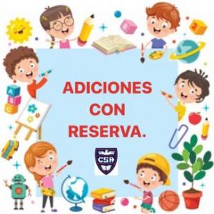 ADICIONES CON RESERVA.