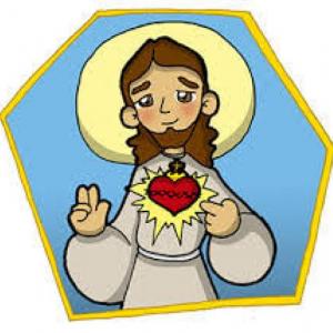 Imagen de portada del videojuego educativo: Sagrado Corazón de Jesús, de la temática Religión