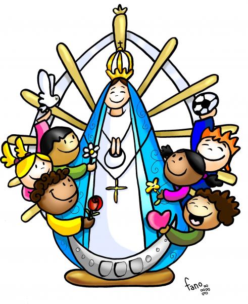 Imagen de portada del videojuego educativo: Advocaciones Marianas, de la temática Religión