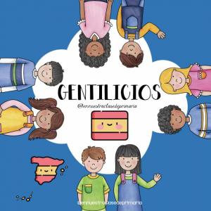 Imagen de portada del videojuego educativo: COINCIDENCIAS DE GENTILICIOS , de la temática Lengua