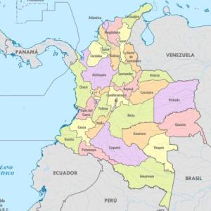 Identifica los departamentos de Colombia Parte 2