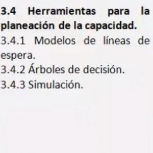 ADMINISTRACIÓN DE LAS OPERACIONES I