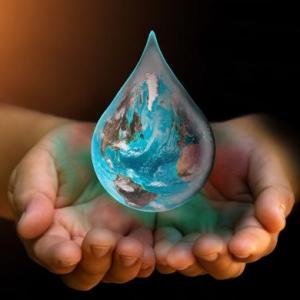 Imagen de portada del videojuego educativo: Día Mundial del Agua (Juego de la Oca del Promotor Bolívar), de la temática Medio ambiente