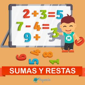 Portada del juego Sumas y restas 1º – Matemáticas