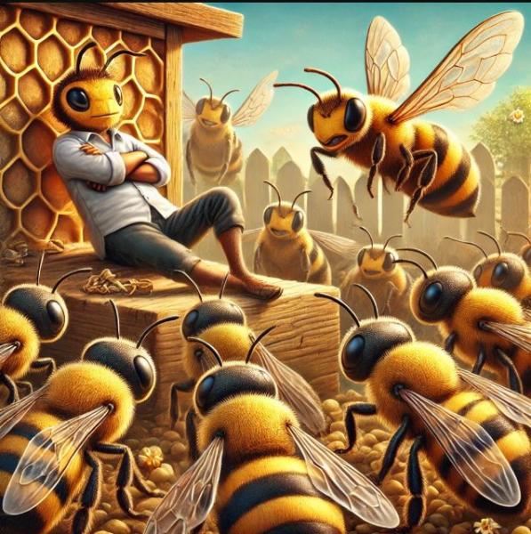 LA ABEJA HARAGANA