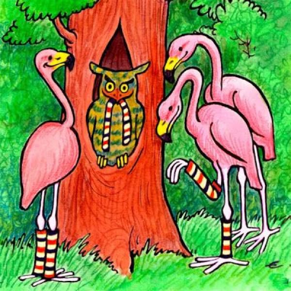 LA MEDIA DE LOS FLAMENCOS.