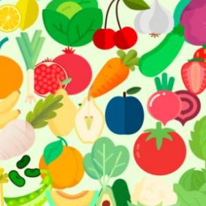 Duchazo de frutas y verduras