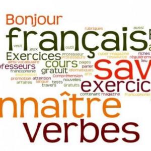 Portada del juego les verbes en francais – Idiomas