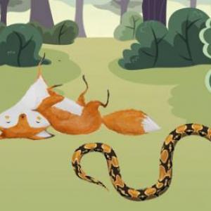 La zorra y La serpiente