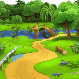 Imagen de portada del videojuego educativo: Wild animals, de la temática Ciencias