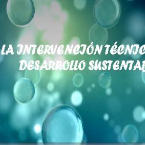 La intervención técnica y el desarrollo sustentable