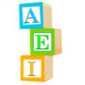 Imagen de portada del videojuego educativo: VOCALES A E I , de la temática Lengua