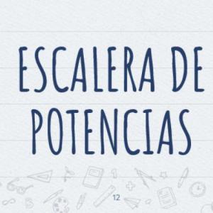Escalera de potencias