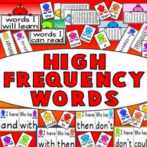 high frequency words
