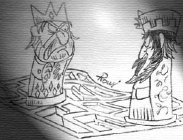Los dos reyes y los dos laberintos