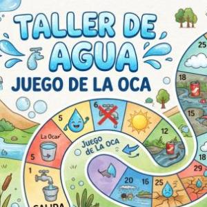 Portada del juego TALLER DE AGUA APTA: JUEGO DE LA OCA – Cultura general