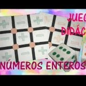 SUMA DE NÚMEROS ENTEROS POSITIVOS Y NEGATIVOS
