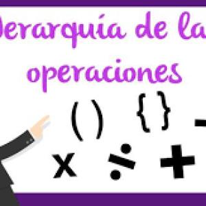 Jerarquía de Operaciones