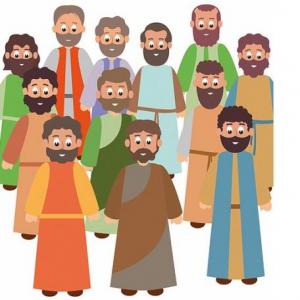 Imagen de portada del videojuego educativo: Los amigos de Jesús, de la temática Religión