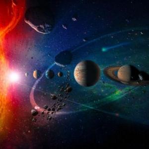 Imagen de portada del videojuego educativo: Sistema solar , de la temática Ciencias