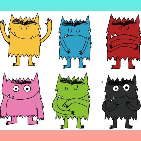 Imagen de portada del videojuego educativo: Monstruo de Colores, de la temática Ocio