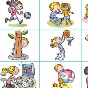 Les jeux de la cour de récréation !