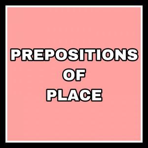 MEMORAMA "Prepositions of place"