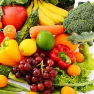 Empareja las frutas y verduras
