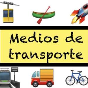 Los medios de transporte