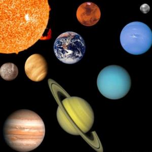 El sistema solar y los planetas que lo conforman
