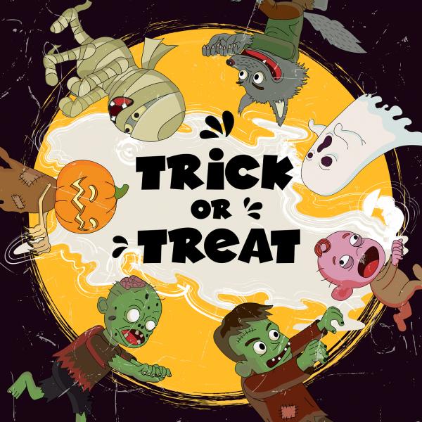 Imagen de portada del videojuego educativo: Halloween quiz, de la temática Idiomas