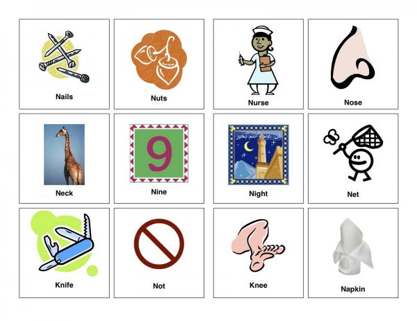 Imagen de portada del videojuego educativo: N is for..., de la temática Idiomas