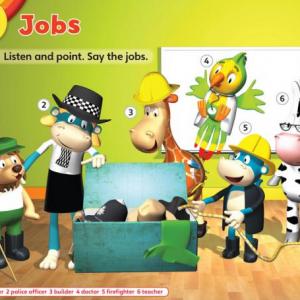 Imagen de portada del videojuego educativo: Jobs, de la temática Idiomas
