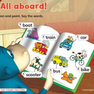 Imagen de portada del videojuego educativo: I am driving..., de la temática Idiomas