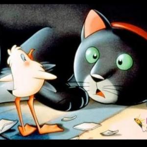 Imagen de portada del videojuego educativo: Historia del gato y la gaviota, de la temática Literatura