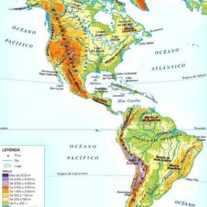 Relieves de América-Abril Izquierdo