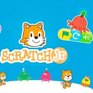 Imagen de portada del videojuego educativo: TRIVIA SCRACTH JR, de la temática Informática