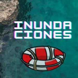 Imagen de portada del videojuego educativo: Inundaciones , de la temática Medio ambiente