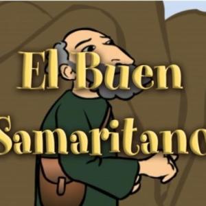 Imagen de portada del videojuego educativo: PARÁBOLA DEL BUEN SAMARITANO ANDREA, de la temática Religión