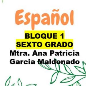 Imagen de portada del videojuego educativo: Trivia de Español. Bloque 1. Sexto grado , de la temática Literatura