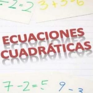 Resolución de ecuaciones cuadráticas