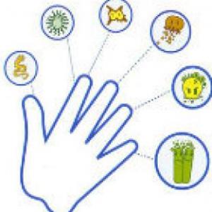 Imagen de portada del videojuego educativo: Lavado de manos OMS, de la temática Salud