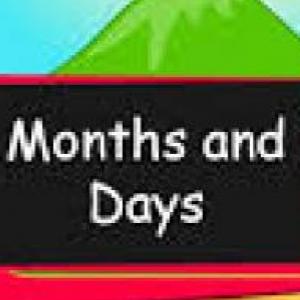 Portada del juego Days and Months – Idiomas