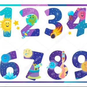 Imagen de portada del videojuego educativo: Números espaciales, de la temática Matemáticas