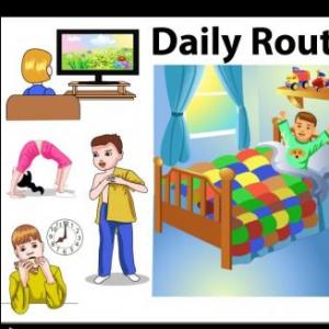 DAILY ROUTINE -VERBS