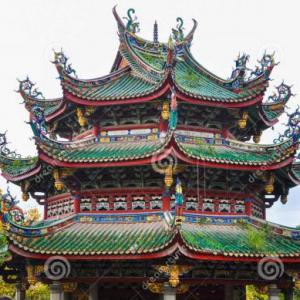Casas típicas de la Cultura China