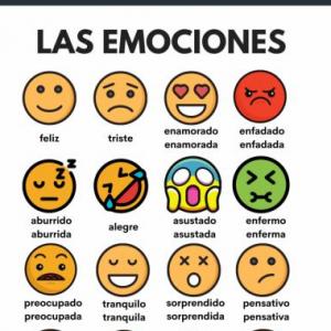 las emociones