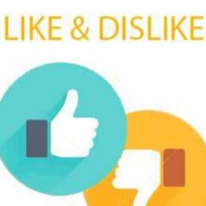 Vocabulary of likes and dislikes