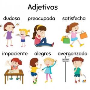 Portada del juego Adjetivos- Adjetives – Idiomas